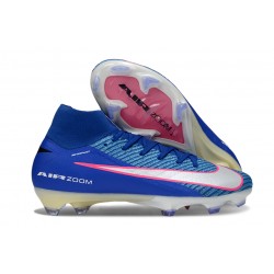 Buty Piłkarskie Nike Mercurial Superfly 10 Elite FG Niebieski Biały