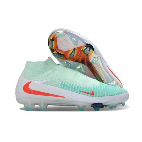 Wysokie buty piłkarskie Nike Phantom 6 Elite FG Zielony Biały Czerwony