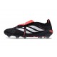 adidas Predator 26 Elite Foldover Tongue FG Czarny Biały Czerwony