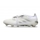 adidas Predator 26 Elite Foldover Tongue FG Biały Srebro