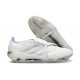 adidas Predator 26 Elite Foldover Tongue FG Biały Srebro