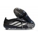 adidas Predator 26 Elite Foldover Tongue FG Czarny Srebro