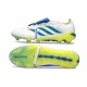 adidas Predator 26 Elite Foldover Tongue FG Biały Niebieski Zawistny