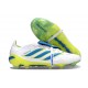 adidas Predator 26 Elite Foldover Tongue FG Biały Niebieski Zawistny