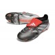 adidas Predator 26 Elite Foldover Tongue FG Srebro Biały Czerwony