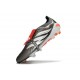 adidas Predator 26 Elite Foldover Tongue FG Srebro Biały Czerwony