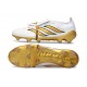 adidas Predator 26 Elite Foldover Tongue FG Biały Złoto