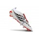 adidas Predator 26 Elite Foldover Tongue FG Biały Czerwony Czarny