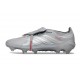 adidas Predator 26 Elite Foldover Tongue FG Szary Srebro