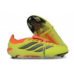 adidas Predator 26 Elite Foldover Tongue FG Zawistny Czarny Czerwony