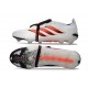 adidas Predator 26 Elite Foldover Tongue FG Biały Karmazynowy