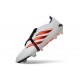 adidas Predator 26 Elite Foldover Tongue FG Biały Karmazynowy