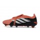adidas Predator 26 Elite Foldover Tongue FG Pomarańczowy Czarny Biały