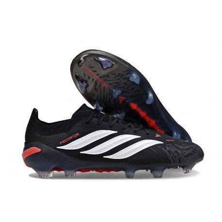 Korki Piłkarskie adidas Predator 26 Elite L FG Czarny Biały Czerwony 