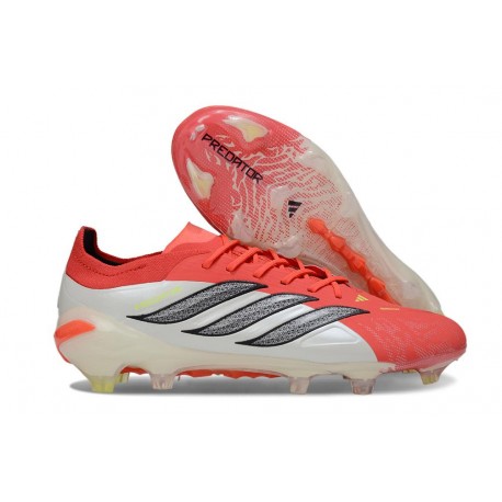 Korki Piłkarskie adidas Predator 26 Elite L FG Czerwony Biały Czarny