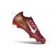 Korki Piłkarskie Nike Mercurial Vapor 16 Elite FG Czerwony Srebro