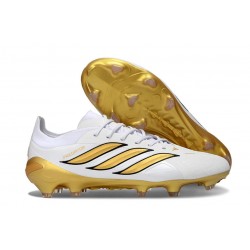 Korki Piłkarskie adidas Predator 26 Elite L FG Biały Złoty