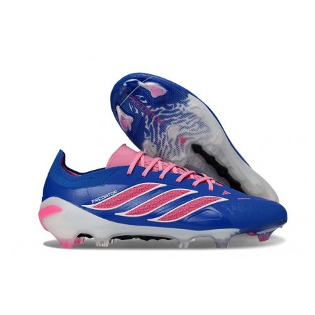 Korki Piłkarskie adidas Predator 26 Elite L FG Niebieski Różowy