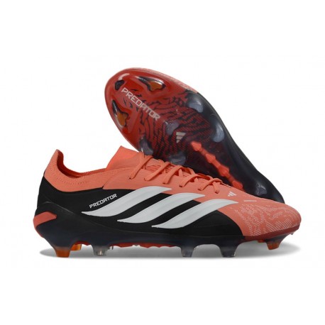 Buty adidas Predator Elite Low FG Pomarańczowy Czarny Biały