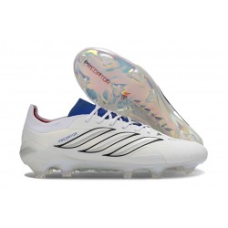 Buty adidas Predator Elite Low FG Biały Niebieski