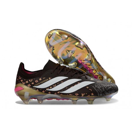 Buty adidas Predator Elite Low FG Czarny Złoty Biały