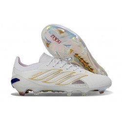 Buty adidas Predator Elite Low FG Biały Złoto