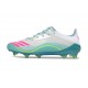 Buty piłkarskie adidas F50 Elite FG Messi Biały Zielony Różowy
