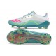 Buty piłkarskie adidas F50 Elite FG Messi Biały Zielony Różowy