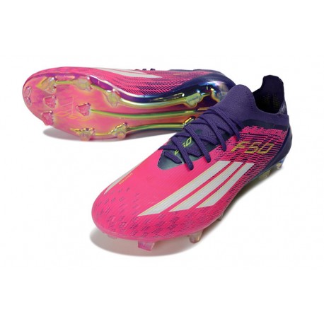 Buty piłkarskie adidas F50 Elite FG Różowy Biały 