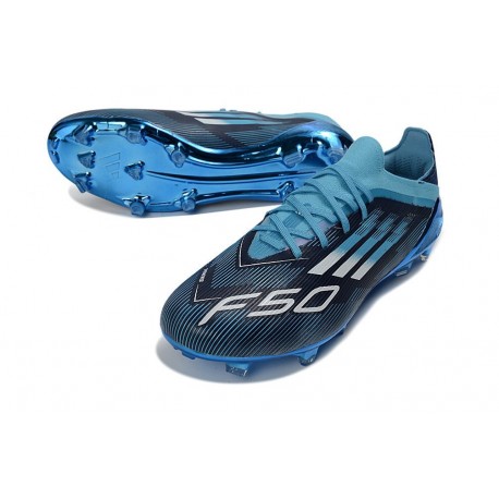 Buty piłkarskie adidas F50 Elite FG Czarny Niebieski