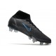 Nike Mercurial Superfly 8 Elite SG-PRO AC Czarny Niebieski Szary