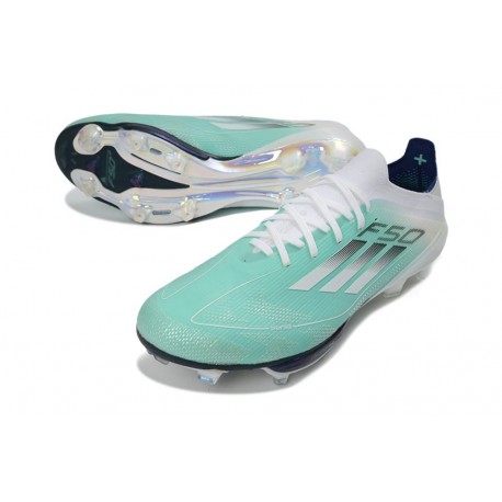 Buty Pilkarskie adidas F50+ FG Zielony Srebro