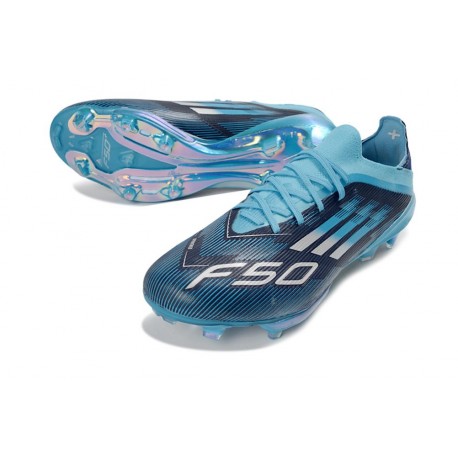 Buty Pilkarskie adidas F50+ FG Czarny Niebieski