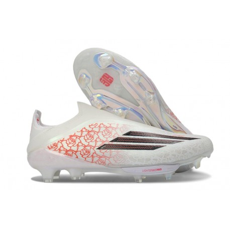 adidas F50+ Sznurowadeł Elite FG x Lamie Yamal Biały Czarny Czerwony