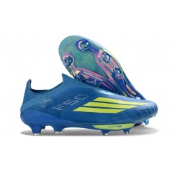 Buty adidas F50+ Sznurowadeł Elite FG X MESSI Niebieski Zawistny