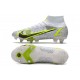 Nike Mercurial Superfly 8 Elite SG-PRO AC Biały Czarny Srebro Zielony