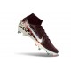 Nike Air Zoom Mercurial Superfly X Elite SG Burgund Srebrny metaliczny