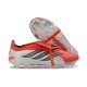 adidas Predator 26 Elite Foldover Tongue FG Biały Czerwony Czarny