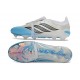 adidas Predator 26 Elite Foldover Tongue FG Biały Niebieski Czarny