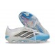 adidas Predator 26 Elite Foldover Tongue FG Biały Niebieski Czarny