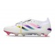 adidas Predator 26 Elite Foldover Tongue FG Biały Różowy