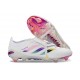 adidas Predator 26 Elite Foldover Tongue FG Biały Różowy