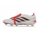 adidas Predator 26 Elite Foldover Tongue FG Biały Czerwony Czarny
