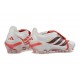adidas Predator 26 Elite Foldover Tongue FG Biały Czerwony Czarny