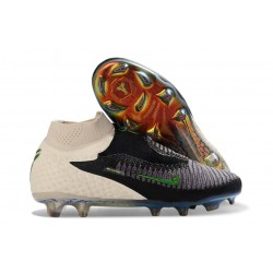 Buty Piłkarskie Nike Phantom 6 Elite FG Czarny Beżowy Zielony 
