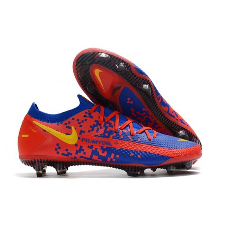 Nike Korki Phantom GT Elite FG Czerwony Niebieski Zawistny