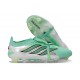 adidas Predator 26 Elite Foldover Tongue FG Zielony Srebro