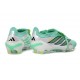 adidas Predator 26 Elite Foldover Tongue FG Zielony Srebro