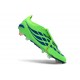 adidas Predator 26 Elite Foldover Tongue FG Zielony Fioletowy