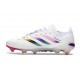 Buty adidas Predator Elite Low FG Biały Różowy
